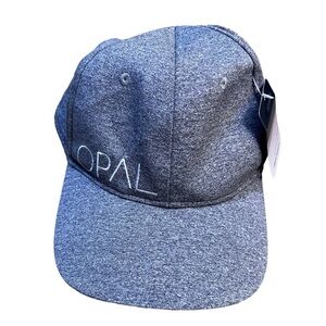 Ahead Baseball Cap Hat Mid Fit Opal Collection Heather Adjustable Gray Golf